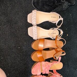 Torrid Women's Braided Strap Sandals - Cream